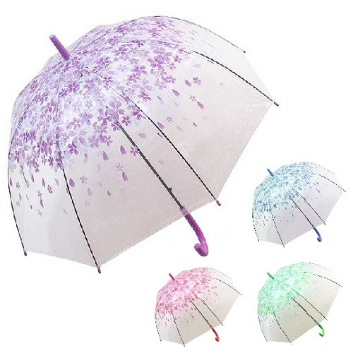 Зонт-трость глубокий (зонтик) от дождя ветрозащитный полуавтомат 60см Весна Stenson (R83141) - фото 1 - id-p1080297033