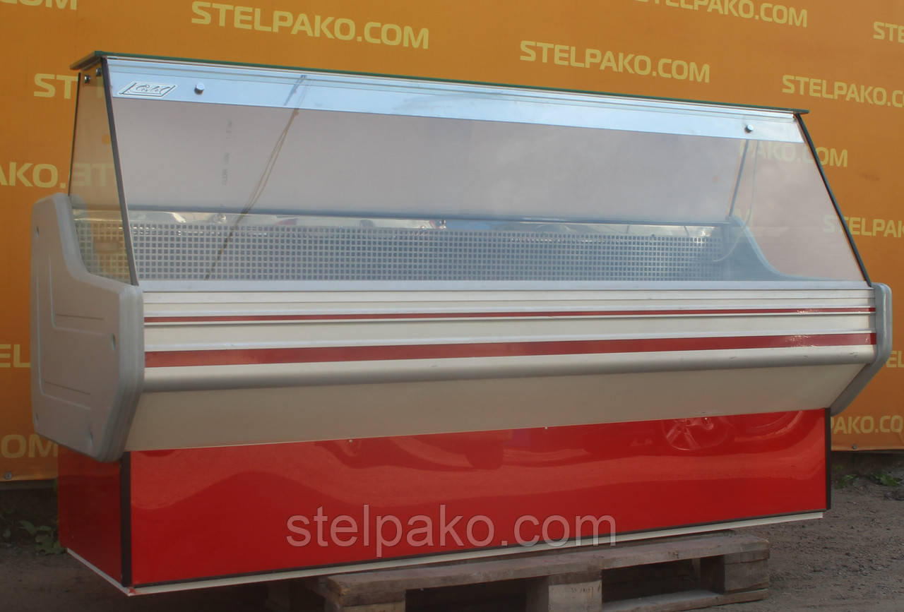 Низькотемпературна морозильна вітрина «Cold» 2.0 м. (Польща), гарний стан, Б/у, фото 1