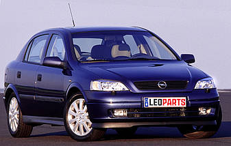Радіатор охолодження Opel Astra G від 1998 г, з двигуном 1,2 1,4 (опель астра g), фото 3