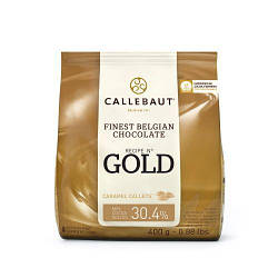 Шоколад Gold, Barry Callebaut зі смаком карамелі, 250 г