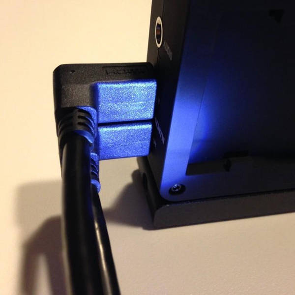 Atomos Coiled Right Angle Micro HDMI to HDMI Cable