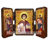 Икона Стефан Святой Апостол Первомученик и Архидиакон ,икона на дереве 260х170 мм