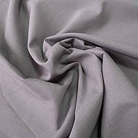 Батист тканина однотонна сіра, ширина 140 см