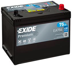 Акумулятор автомобільний Exide EA754