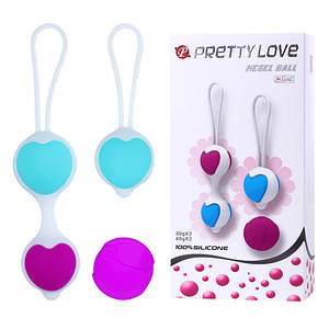 Силіконові вагінальні кульки Pretty Love Ball Kegel