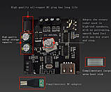 Підсилювач звуку 2х100 Вт, живлення 5-24 В, Bluetooth 5.0, модель XY-AP100L, фото 2
