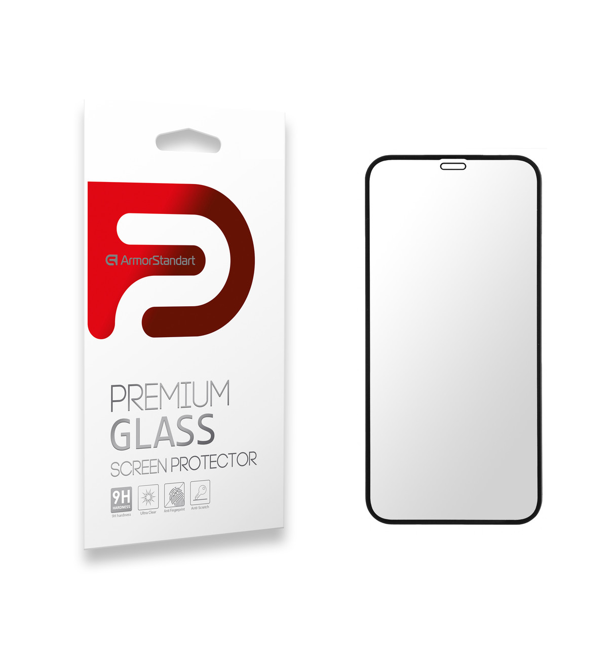 Захисне скло Armorstandart Full Glue для iPhone 12 Pro Max Black (ARM57550)