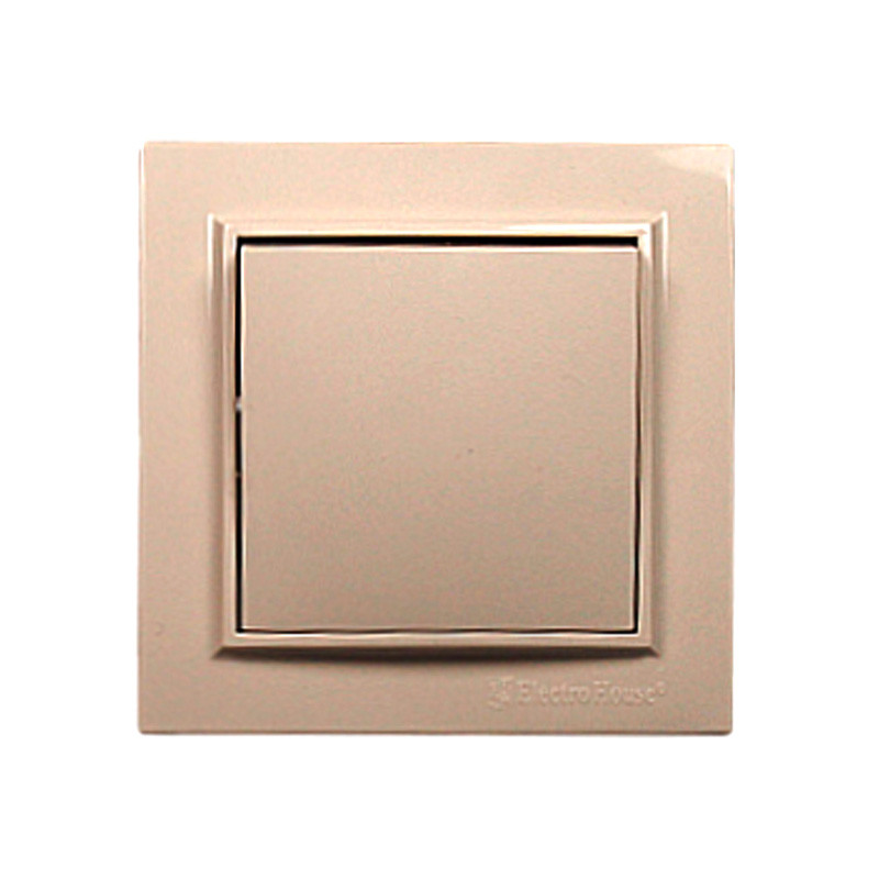 Вимикач одноклавішний Enzo Лате