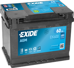 Акумулятор автомобільний Exide EK600
