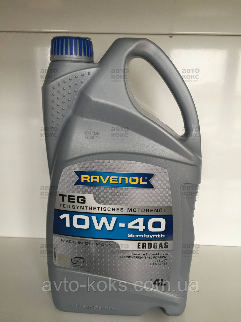 Моторна олива п/синтетична Ravenol 10W-40 TEG 4 л