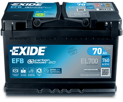 Акумулятор автомобільний Exide EL700