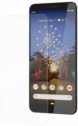 Гідрогелева захисна плівка на Google Pixel 3a XL на весь екран прозора, фото 1