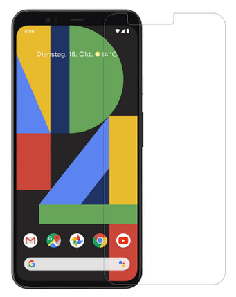 Гідрогелева захисна плівка на Google Pixel 4 на весь екран прозора, фото 1