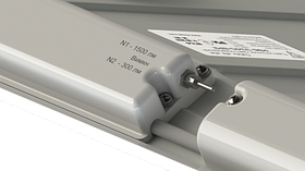 Аварійний LED світильник стельовий армстронг EOF 22W, 3100lm, 4000K. LED панель 600х600. Офісний світильник, фото 4