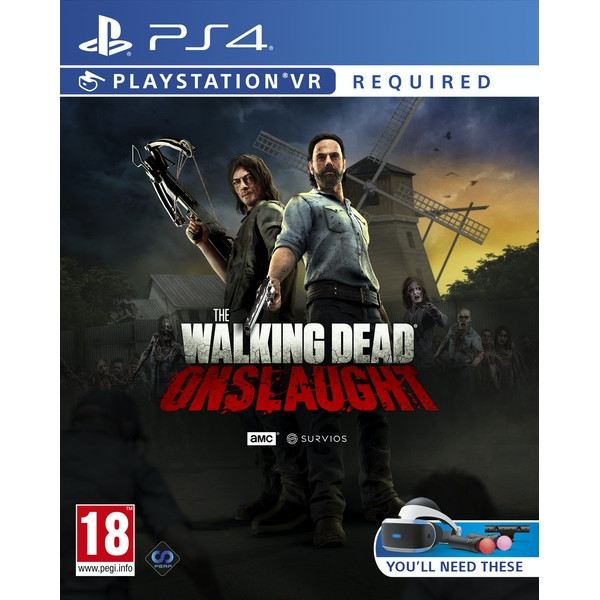 Гра The Walking Dead Onslaught VR PS4 (англійська версія)