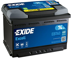 Акумулятор автомобільний Exide EB740