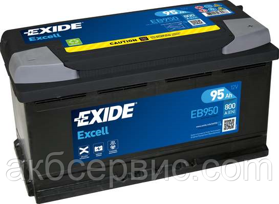 Акумулятор автомобільний Exide EB950