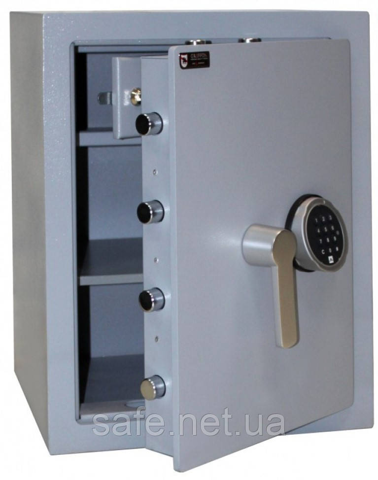 Сейф зламостійкий Griffon CLE I.55.ET (ВxШxГ:550x435x393), 1 класичний сейф від зламу сейф для грошей сейф надійний
