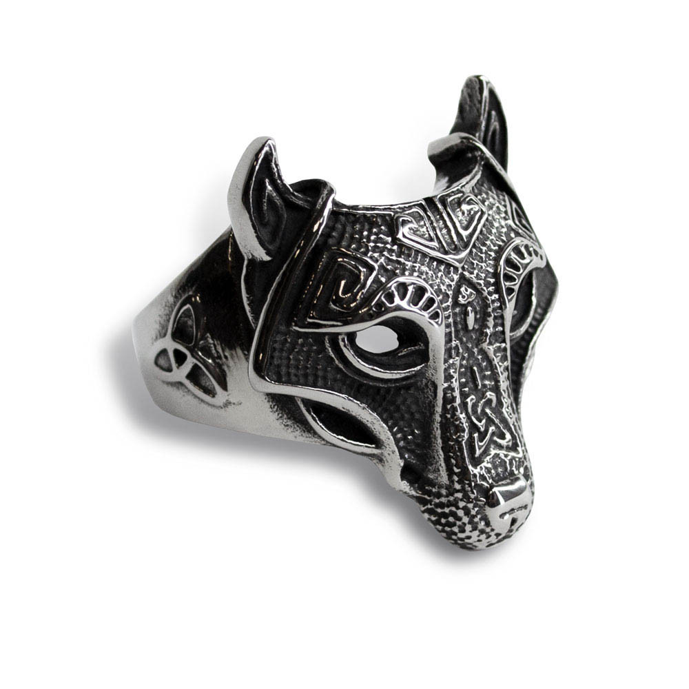 Перстень Вовк вікінг APST-64