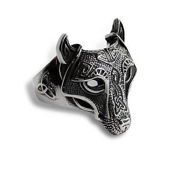 Перстень Вовк вікінг APST-64, фото 1