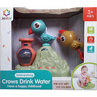 Дитяча розвиваюча настільна гра Пташки п'ють воду