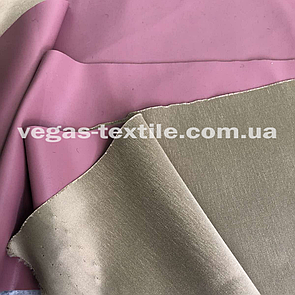 Тканина шкірозамінник стрейч Рожевий