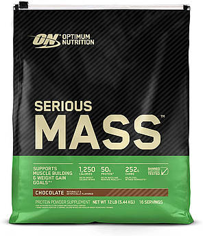 Вітамінний Optimum Nutrition Serious Mass 5450 г Шоколад (4384301060)