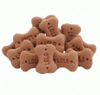Лакомство для собак Косточки шоколадные S печенье для собак Размер L