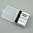 Акумулятор (батарейка) Крона 6F22 (CR-9V) micro USB 650 мАч Li-ion 9V Doublepow, фото 4