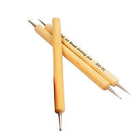 Стеки дотси 3 шт. (5 наконечників) для тонкого ліплення для полімерної глини, пластиліну, мастики