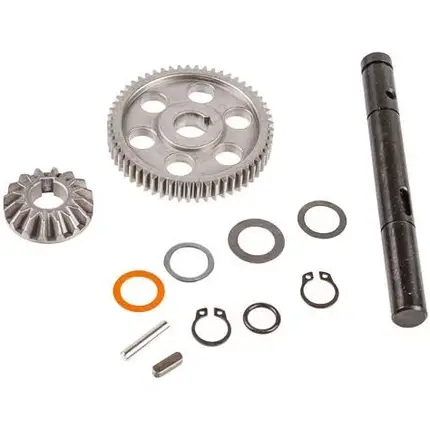 Шестерня з валом для кухонного комбайна Kenwood KW716687, фото 1