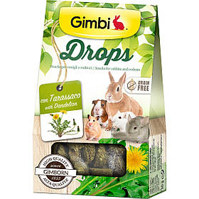 Ласощі дропси для гризунів GimBi Drops з кульбабом 50г