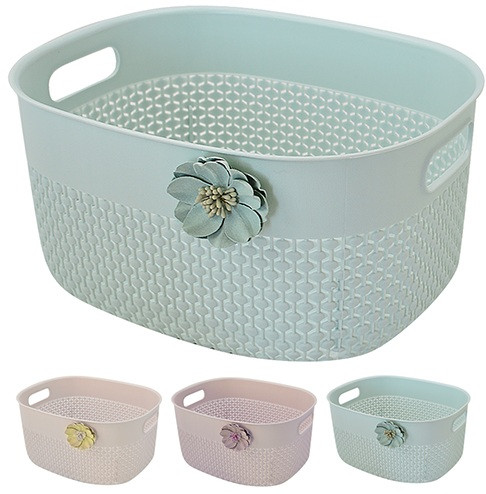 Кошик плетений з ручками 23*18*12 см 87973, фото 1