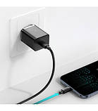 Зарядний пристрій Baseus 20W Super Si USB-C (TZCCSUP-B01) Black, фото 4