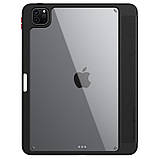 Захисний чохол Nillkin для Apple iPad Pro 11 2020/2021 Black (Bevel Leather Case) Чорний, фото 3