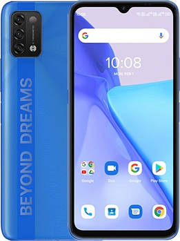 Смартфон Umidigi Power 5 4/128GB Blue, 16+8+5/8Мп, NFC, 2sim, 6.53" IPS, 6150mAh, 8 ядер