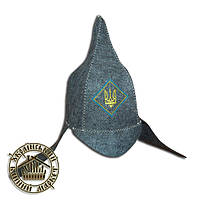 "Буденовка с гербом", шапка для бани (эконом)
