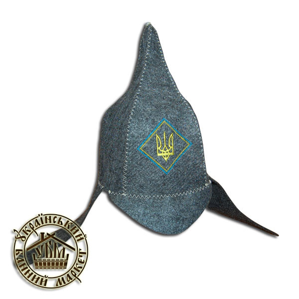 "Будьонівка з гербом", шапка для лазні (економ)