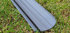 Металевий Штакетник 0,5 мм Бельгія 105 мм 115 мм мат односторонній 7024 графіт Євроштакетник