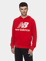 Толстовка мужская тренировочная New Balance, красная