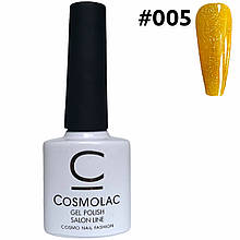 Світловідбиваючий гель-лак Cosmolac Disco Gel Polish Salon Line, 7.5 ml. 005