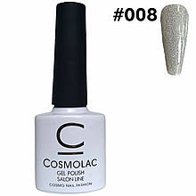 Світловідбиваючий гель-лак Cosmolac Disco Gel Polish Salon Line, 7.5 ml. 008