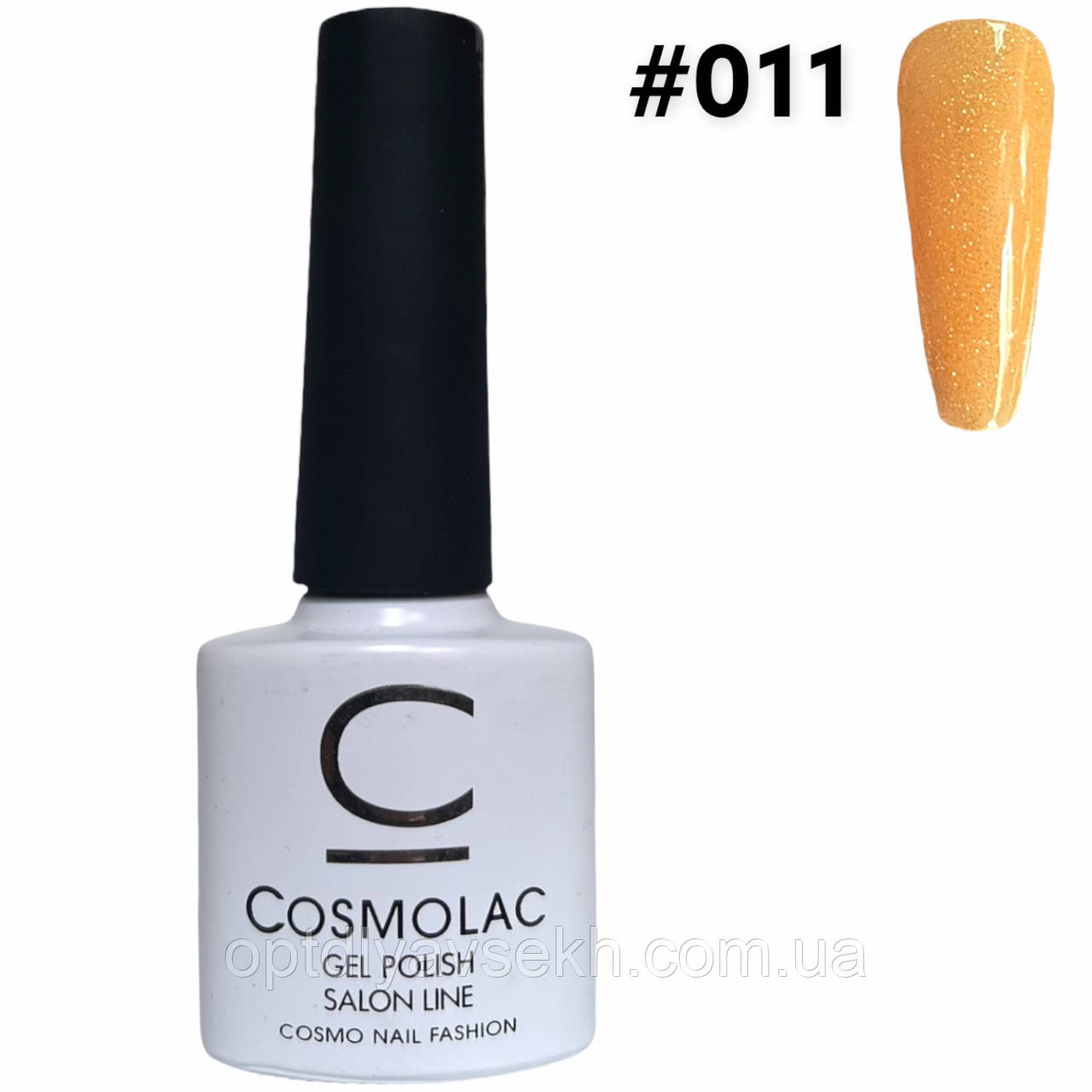 Світловідбиваючий гель-лак Cosmolac Disco Gel Polish Salon Line, 7.5 ml. 011