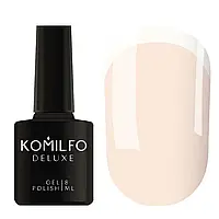 Гель-лак Komilfo French Collection NoF003 (бледенний персиково-рожевий, емаль, для френча), 8 мл