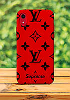 Чехол для apple iphone XR В стиле Supreme Louis Vuitton чехол с принтом