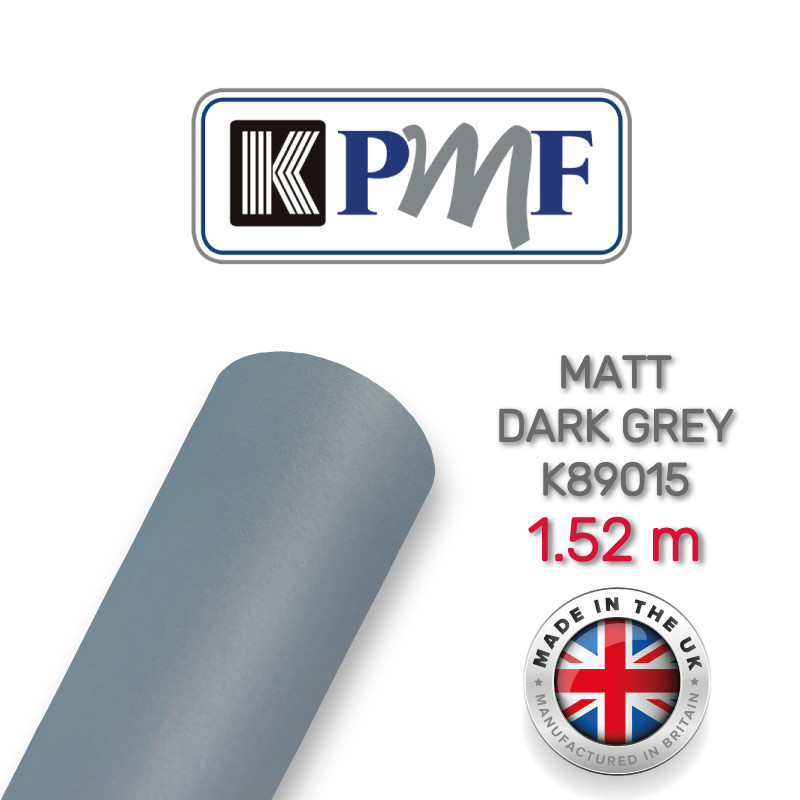 Сіра матова плівка KPMF Matt Dark Grey К89015