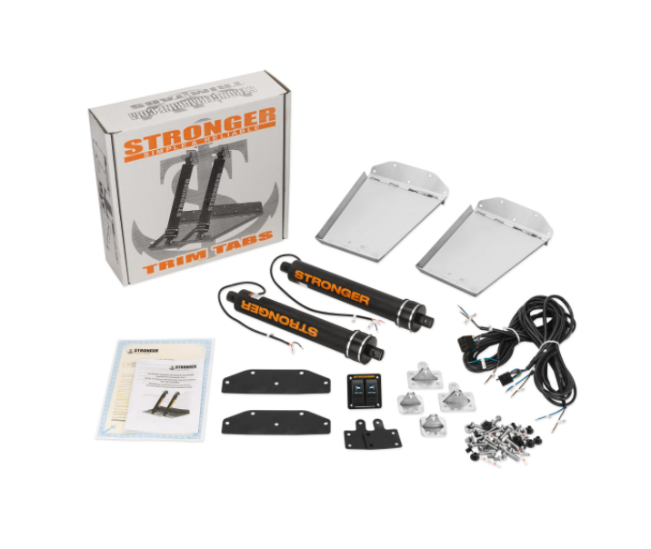 Гідравлічні транцеві плити для моторних човнів і катерів довжиною від 6,4 до 9 метрів, фото 1