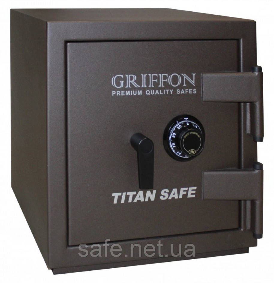 Сейф вогнезламостійкий Griffon CL 3.50.C BROWN (ВxШxГ:472x460x440), 3 клас + LFS 30P, сейф від зламу та вогню
