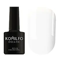 Гель-лак Komilfo French Collection NoF010 (білий, емаль, для френча), 8 мл