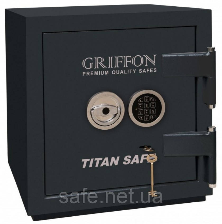 Сейф вогнезламостійкий Griffon CL II.50.K.Е (ВxШxГ:472x460x440), 2 клас + LFS 30P, сейф від зламу та вогню